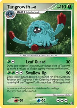Tangrowth (DPPt Arceus) 010/099 - Deck Exclusives