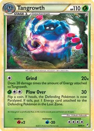 Tangrowth (Call of Legends) 034/95 - Deck Exclusives Holofoil