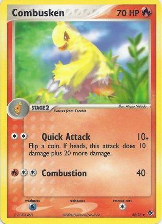 Combusken 025 - EX Battle Stadium