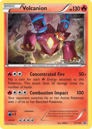 Volcanion XY164/211 - XY Promos Holofoil