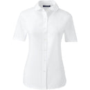 Lands End School Uniform Peter Pan Collar Broadcloth Shirt, Size 16