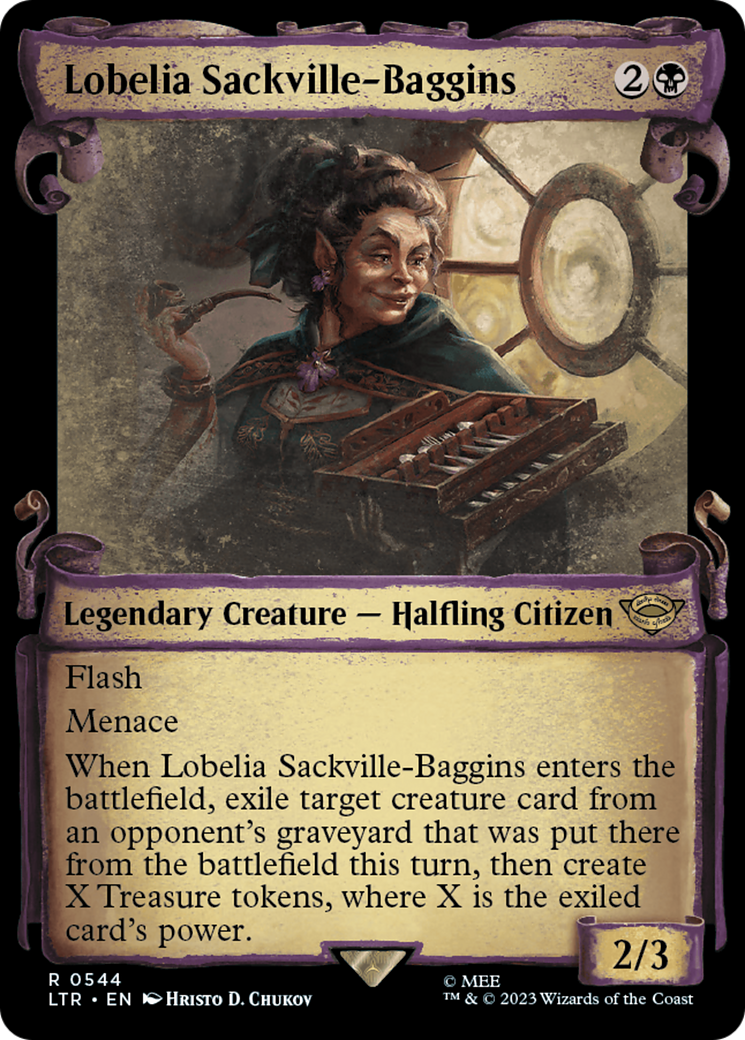 Lobelia Sackville-Baggins (LTR-544) - The Lord of the Rings: Tales of Middle-earth: (Showcase) Foil