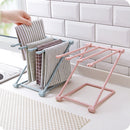 Foldable Dishcloth Shelf Kitchen Organizer