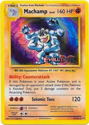Machamp (XY Evolutions Prerelease) 059 - XY Promos Holofoil