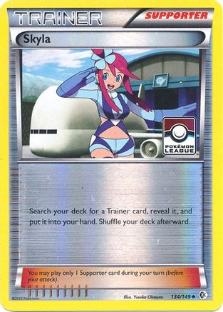 Skyla (Pokemon League) 134/149 - League & Championship Cards Reverse Holofoil