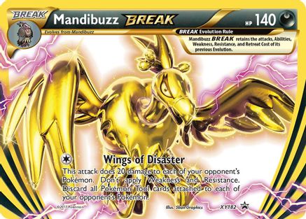 Mandibuzz BREAK XY182/211 - XY Promos Holofoil