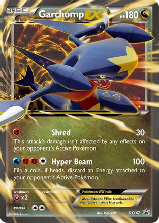 Garchomp EX XY167/211 - XY Promos Holofoil