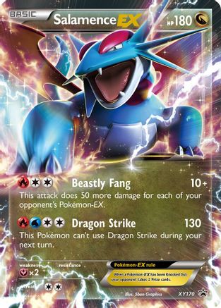 Salamence EX XY170/211 - XY Promos Holofoil