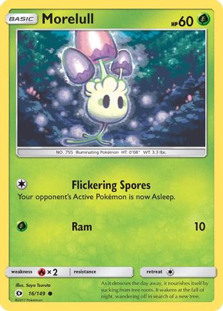 Morelull 016/149 - SM Base Set