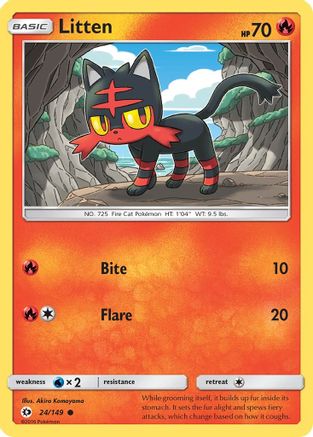 Litten 024/149 - SM Base Set