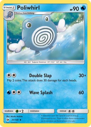 Poliwhirl 031/149 - SM Base Set