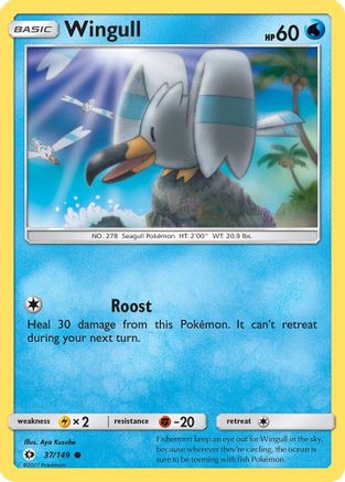Wingull 037/149 - SM Base Set