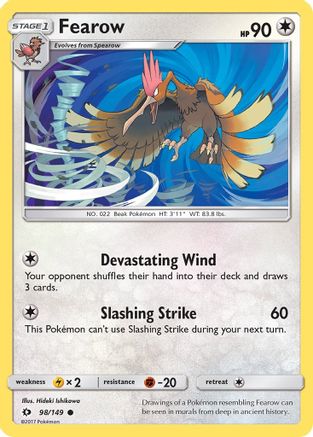 Fearow 098/149 - SM Base Set