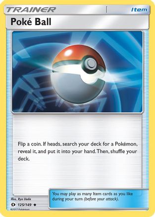 Poke Ball 125/149 - SM Base Set