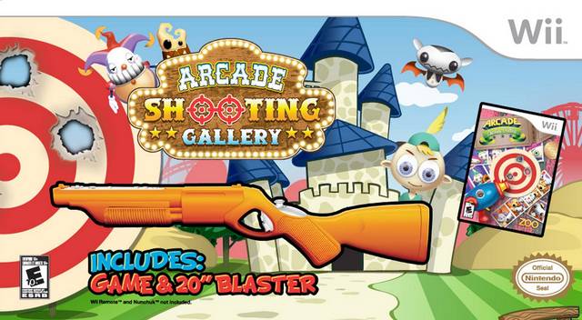 Arcade Shooting Gallery Bundle (Wii)