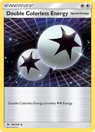 Double Colorless Energy 136/149 - SM Base Set Reverse Holofoil