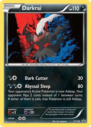 Darkrai XY194/211 - XY Promos Holofoil