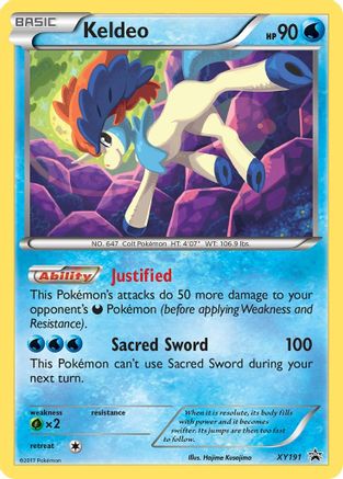 Keldeo XY191/211 - XY Promos Holofoil