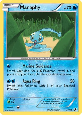 Manaphy XY190/211 - XY Promos Holofoil