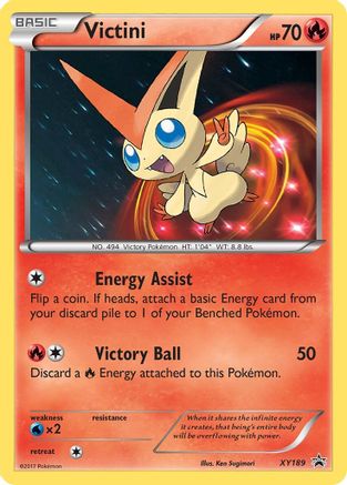 Victini XY189/211 - XY Promos Holofoil