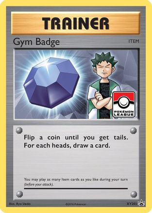 Gym Badge (Brock) XY203/211 - XY Promos Holofoil
