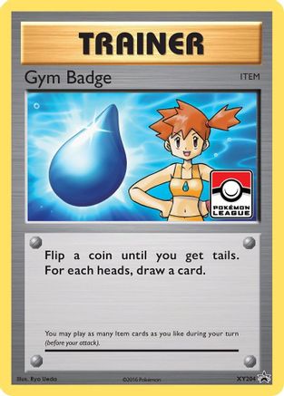 Gym Badge (Misty) XY204/211 - XY Promos Holofoil