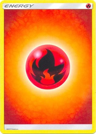 Fire Energy (2017 Unnumbered) 165/149 - SM Base Set Reverse Holofoil