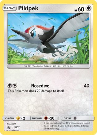 Pikipek SM07/248 - SM Promos Holofoil