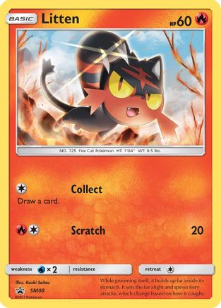 Litten SM08/248 - SM Promos Holofoil