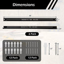 18 Inch Magnetic Tool Holder Strip with Mounting Screws
