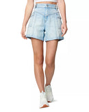 The Perry Womens High Waist Jean Denim Shorts, Size 24