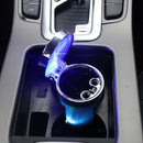 Car Ashtray with LED Light Portable Auto Accessory