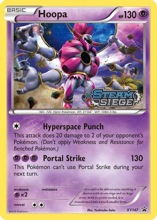 Hoopa (XY Steam Siege Prerelease) XY147/211 - XY Promos Holofoil