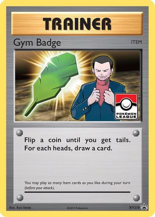 Gym Badge (Giovanni) XY210/211 - XY Promos Holofoil