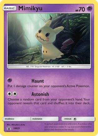 Mimikyu SM29/248 - SM Promos Holofoil