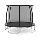 12FT Outdoor Trampoline Heavy-Duty Recreational Trampoline with Safety Enclosure Net