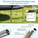 12FT Outdoor Trampoline Heavy-Duty Recreational Trampoline with Safety Enclosure Net