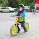 12 Inch Balance Bike with Adjustable Seat and Rotatable Handlebar