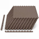 Puzzle Exercise Floor Mats 1/2 Inch Thick - 12 Tiles