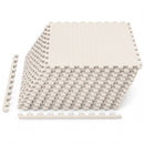 Puzzle Exercise Floor Mats 1/2 Inch Thick - 12 Tiles