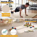 Puzzle Exercise Floor Mats 1/2 Inch Thick - 12 Tiles