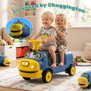 12V Kids Ride-On Train with Adjustable Seat & Music