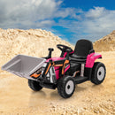 12V Battery Powered Kids Ride on Excavator with Adjustable Arm and Bucket