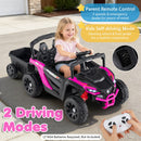 12V Battery Powered Ride On Tractor with Parent Remote Control