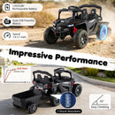 12V Battery Powered Ride On Tractor with Parent Remote Control