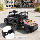 12V Battery Powered Ride On Tractor with Parent Remote Control