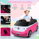 12V Electric Ride-On VW Bus with Remote Control & Music