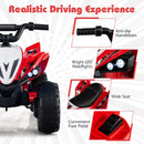 12V Kids Ride On ATV 4-Wheeler Quad with LED Lights and 7 mph Max Speed