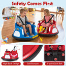 12V Kids Ride On Bumper Car with Remote Control and Flashing Lights