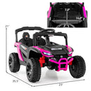 12V Kids Ride On Car UTV Electric Vehicle with LED Lights Music and Horn